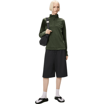 RAINS Addis Fleece Curve Half Zip - Pullovers - SwagWear