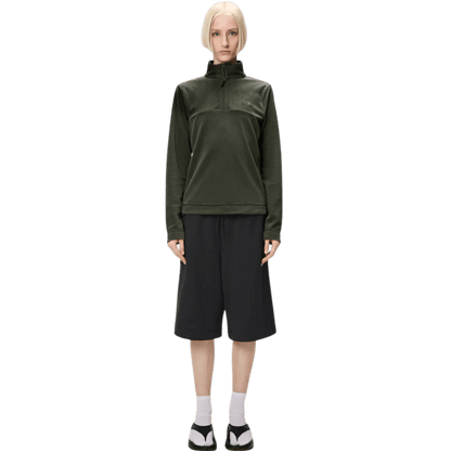 RAINS Addis Fleece Curve Half Zip - Pullovers - SwagWear