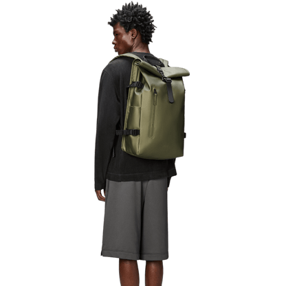 RAINS Rolltop Rucksack Large - Backpacks - SwagWear