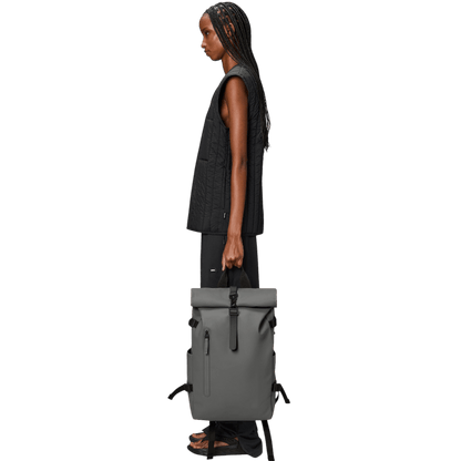 RAINS Rolltop Rucksack Large - Backpacks - SwagWear