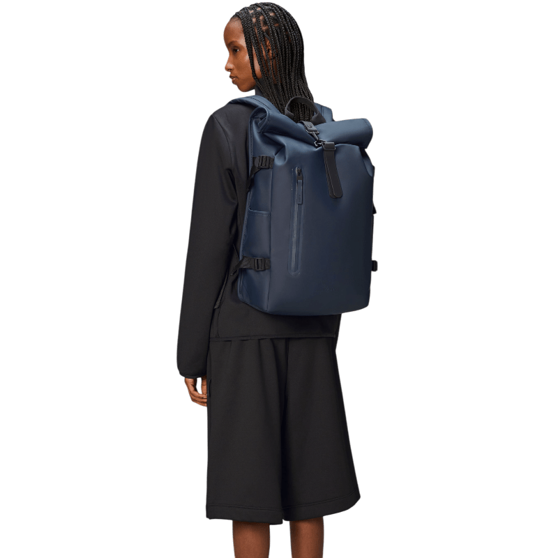 RAINS Rolltop Rucksack Large - Backpacks - SwagWear