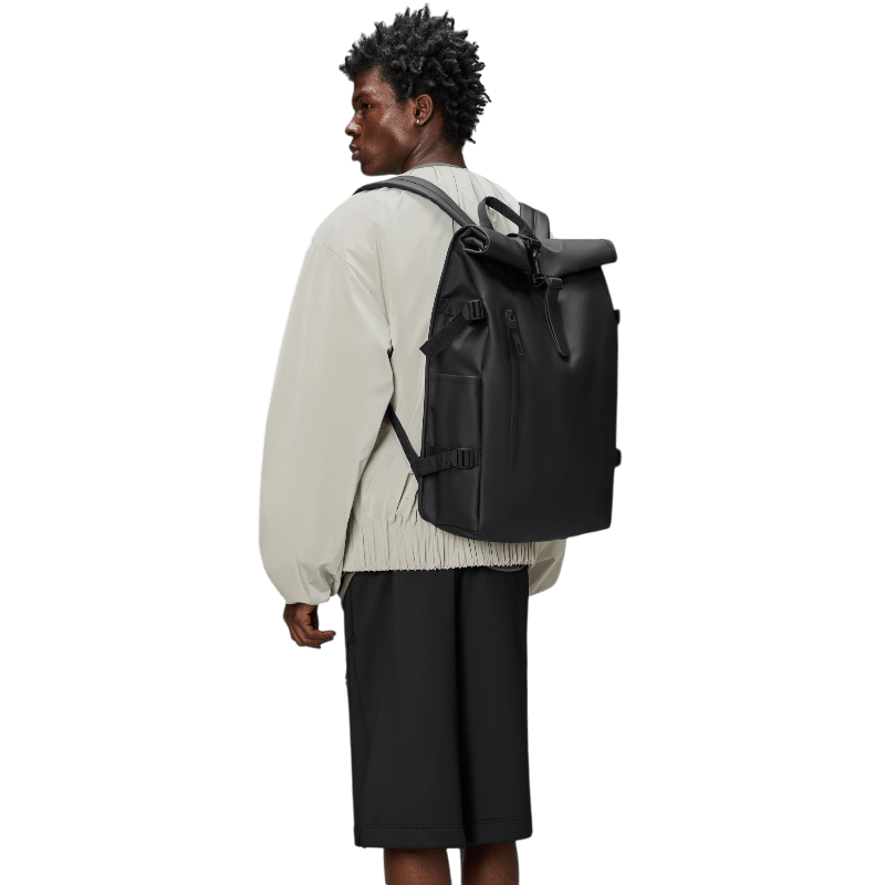 RAINS Rolltop Rucksack Large - Backpacks - SwagWear