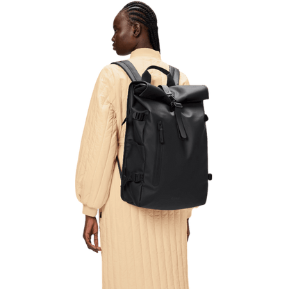 RAINS Rolltop Rucksack Large - Backpacks - SwagWear