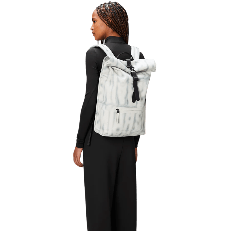 RAINS Rolltop Rucksack Spray - Backpacks - SwagWear