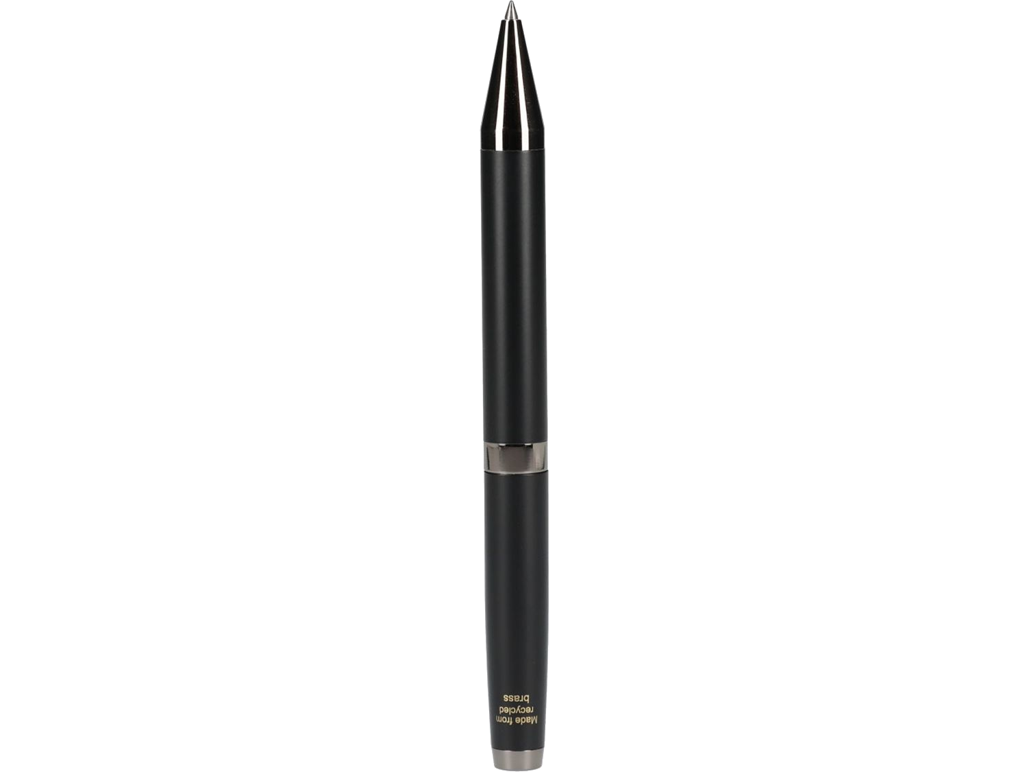 Recycled Brass Ultra Gel Ballpoint - Black - Ballpoint Pens