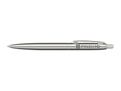 Recycled Stainless Steel Ballpoint Pen - Ballpoint Pens - SwagWear