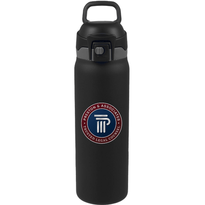 Rhine 2 - in - 1 Vacuum Eco - Friendly Bottle 30 oz - Water Bottles - SwagWear