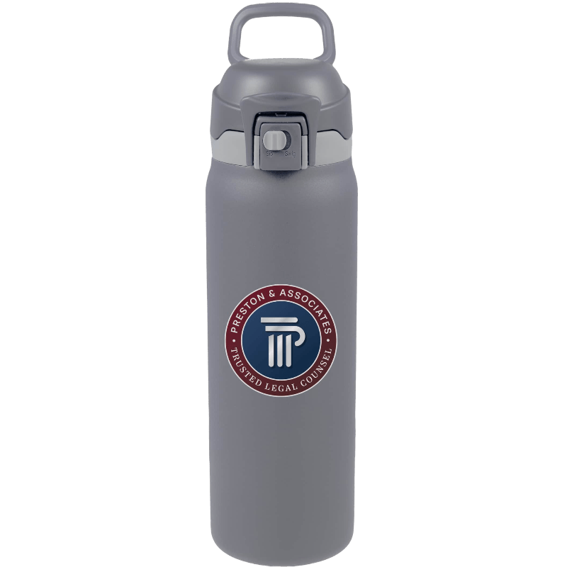 Rhine 2 - in - 1 Vacuum Eco - Friendly Bottle 30 oz - Water Bottles - SwagWear