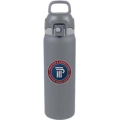 Rhine 2-in-1 Vacuum Eco-Friendly Bottle 30 oz - Water Bottles - SwagWear