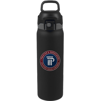 Rhine 2-in-1 Vacuum Eco-Friendly Bottle 30 oz - Water Bottles - SwagWear