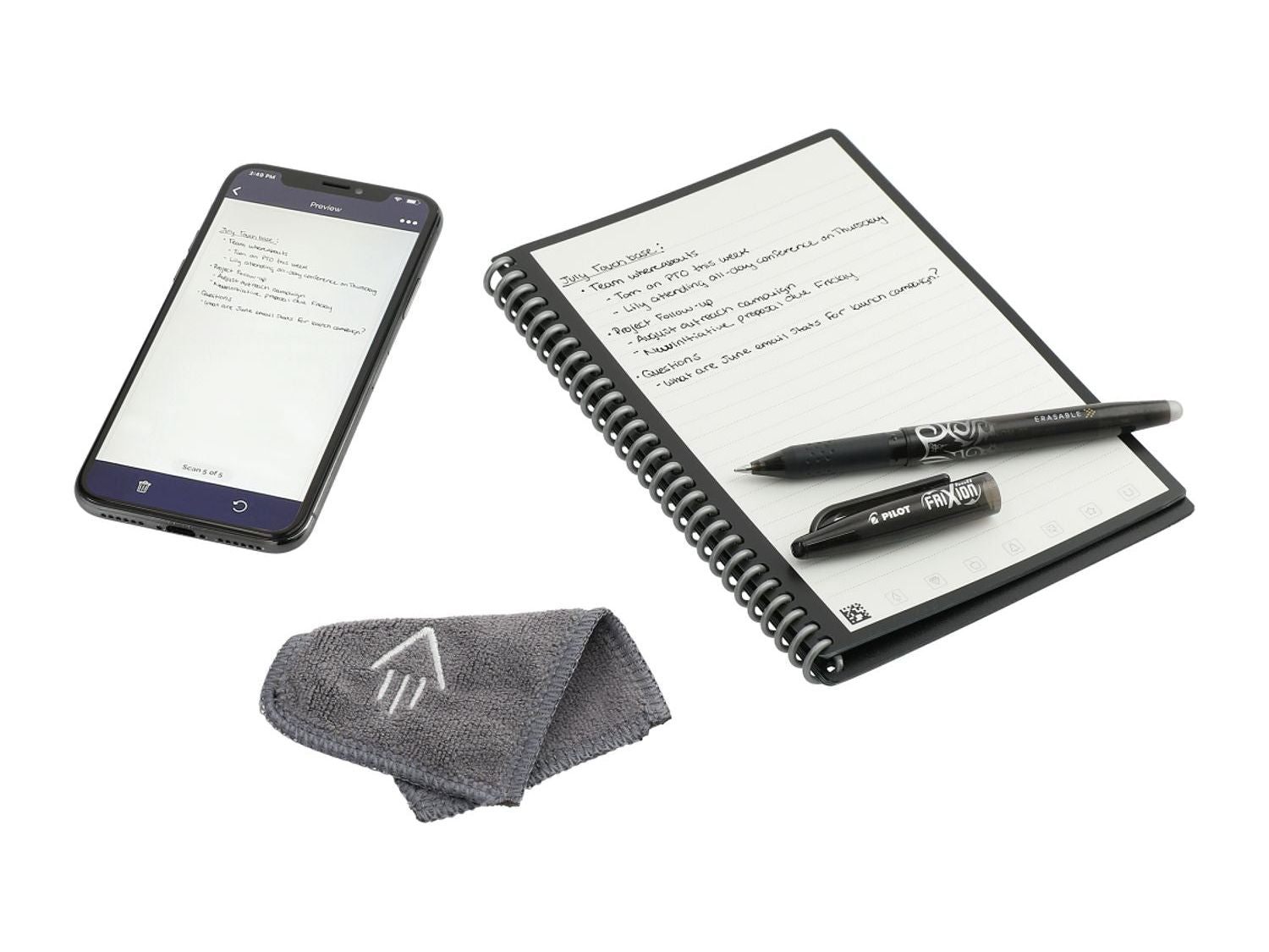 Rocketbook Core Director Notebook Bundle Set - Smart Notebooks