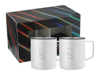 Rover Camp Mug 14oz 2 in 1 Gift Set - Drinkware Sets
