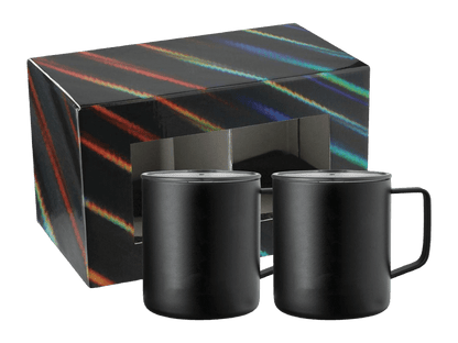 Rover Camp Mug 14oz 2 in 1 Gift Set - Drinkware Sets - SwagWear