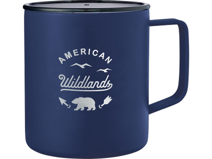 Rover Copper Vacuum Insulated Camp Mug 14oz - Navy / 14oz - Mugs