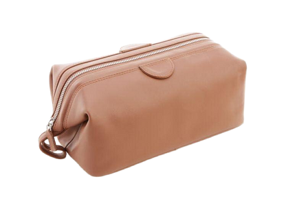 Royce Classic Toiletry Bag - Tan - Toiletry Bags