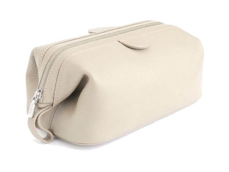 Royce Classic Toiletry Bag - Taupe - Toiletry Bags