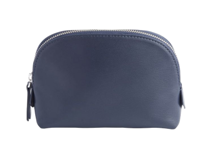 Royce Compact Cosmetic Bag - Blue - Cosmetic Bags