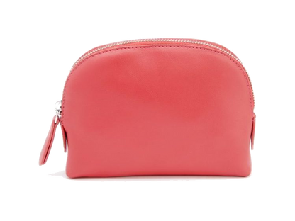 Royce Compact Cosmetic Bag - Magenta - Cosmetic Bags