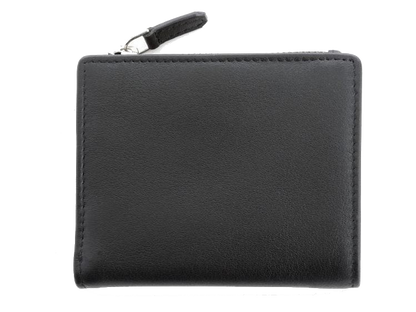 Royce Compact Credit Card Wallet - Black-Navy - Wallets