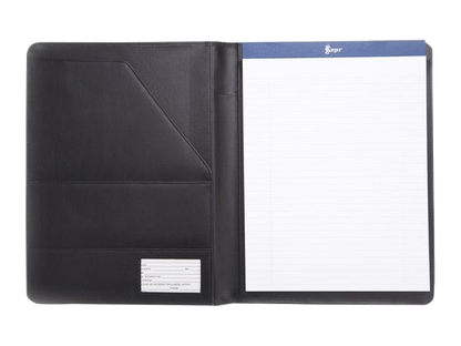 Royce Executive Writing Portfolio - Black - Leather Portfolios