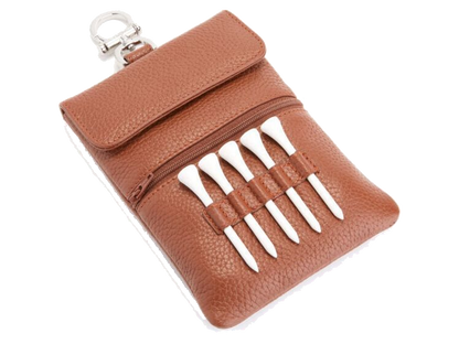 Royce Golf Accessory Bag - Tan - Golf Accessories