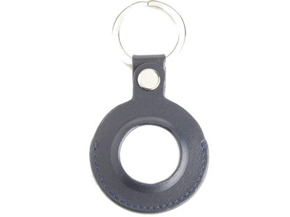 Royce Leather Air Tag Holder Key Chain - Tan - Key Chains