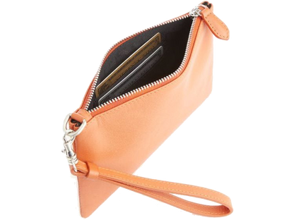 Royce Leather Zip Wristlet - Wristlets