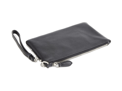 Royce Leather Zip Wristlet - Wristlets - SwagWear