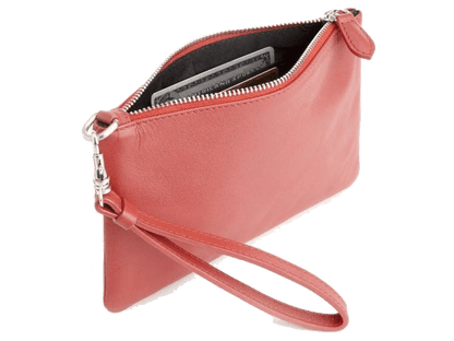 Royce Leather Zip Wristlet - Wristlets - SwagWear