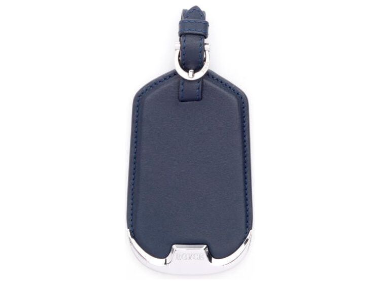 Royce Legendary Luggage Tag and Bag Tag Gift Set - Navy-Pebble - Luggage Tags