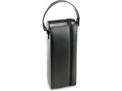 Royce Single Wine Carrying Case - Black - Wine Totes
