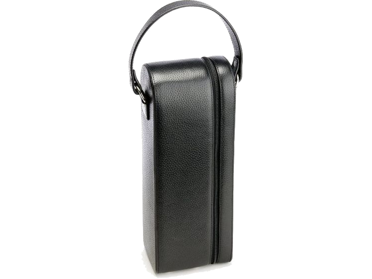 Royce Single Wine Carrying Case - Black - Wine Totes
