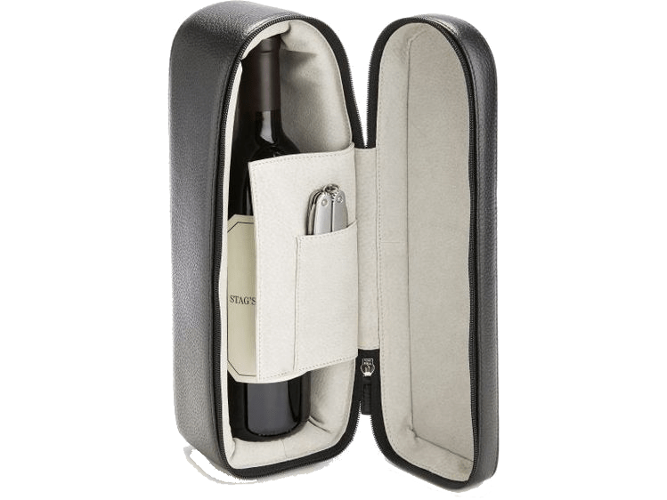 Royce Single Wine Carrying Case - Wine Totes - SwagWear
