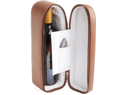 Royce Single Wine Carrying Case - Wine Totes - SwagWear