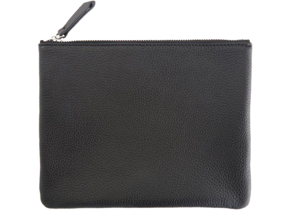 Royce Zippered Travel Pouch - Black - Travel Pouches