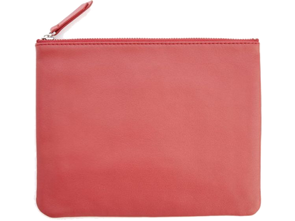 Royce Zippered Travel Pouch - Red - Travel Pouches