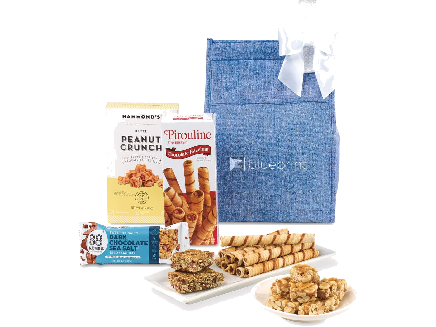 Sami Sweet N’ Salty Snack Sack - Denim Flecks - Food Gift Sets
