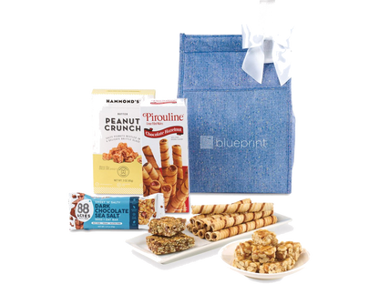 Sami Sweet N’ Salty Snack Sack - Denim Flecks - Food Gift Sets
