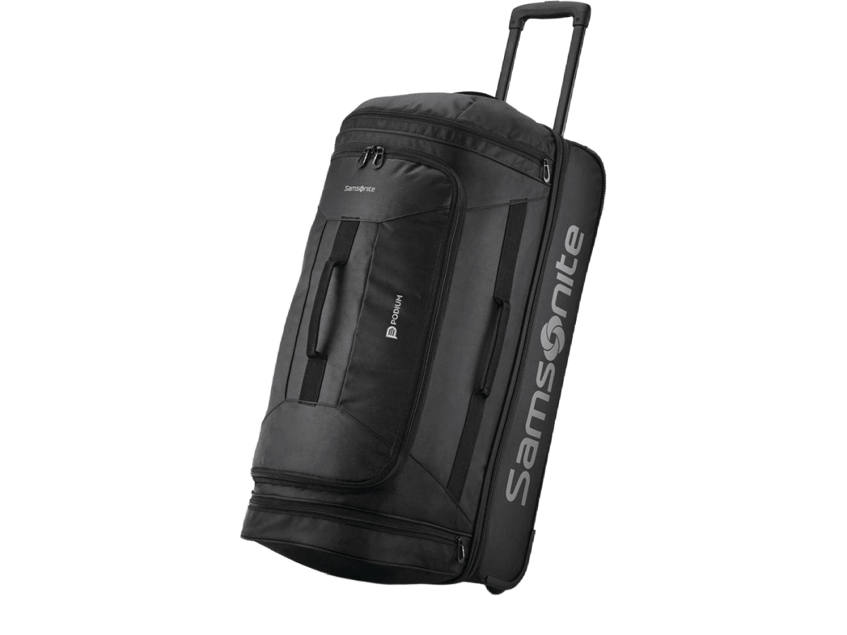 Samsonite Andante 2 28" Drop Bottom Wheeled Duffel - Rolling Duffel Bags - SwagWear