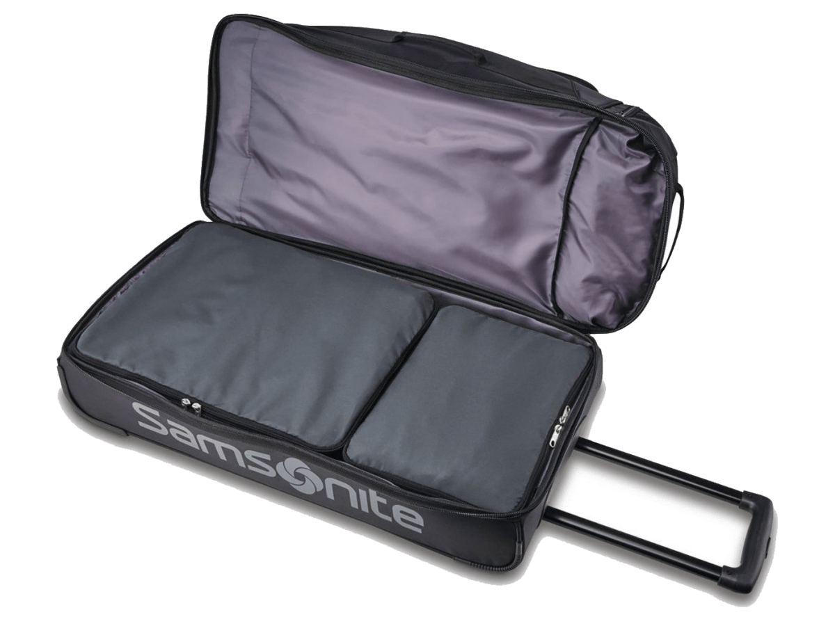 Samsonite Andante 2 28" Drop Bottom Wheeled Duffel - Rolling Duffel Bags - SwagWear