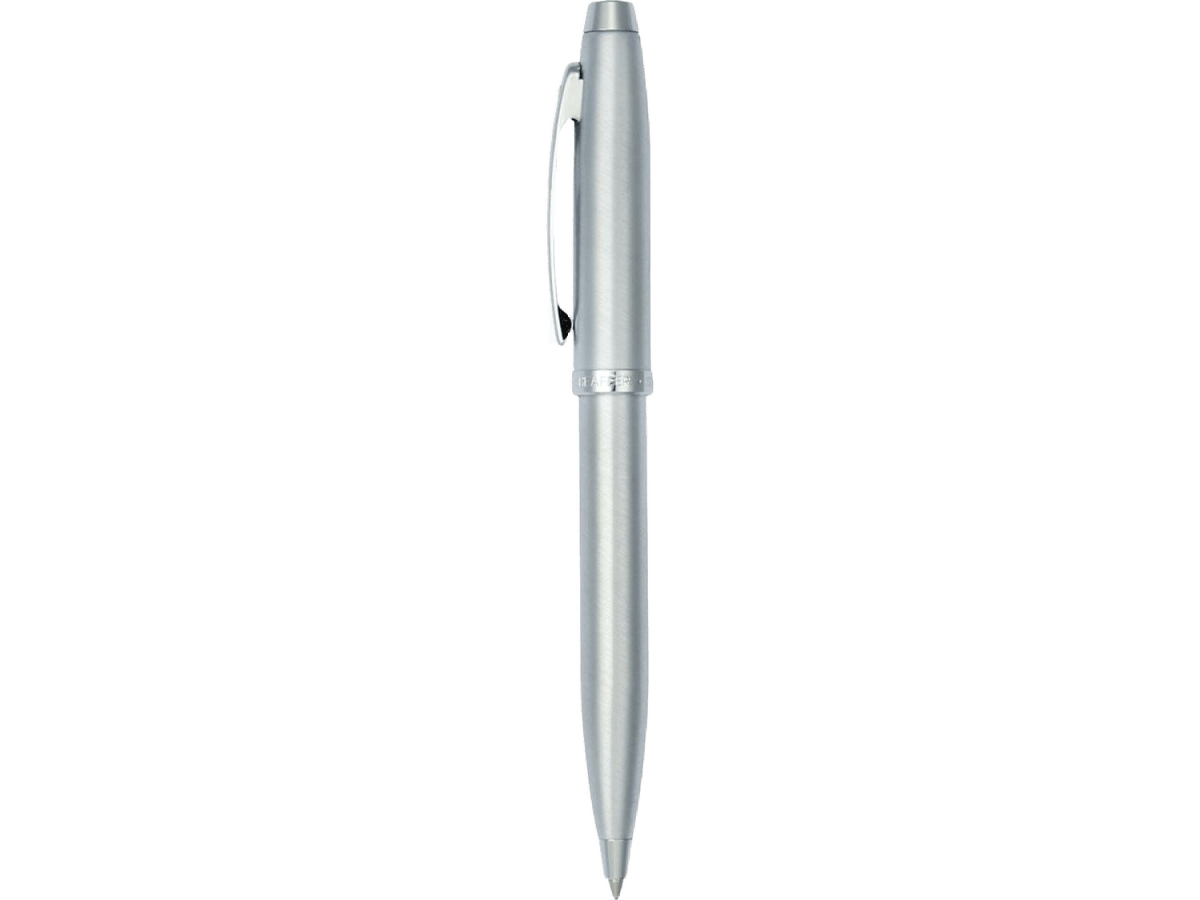 Sheaffer® 100 Brushed Chrome Ballpoint - Ballpoint Pens - SwagWear