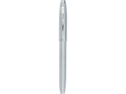 Sheaffer® 100 Brushed Chrome Roller Ball - Roller Ball Pens - SwagWear