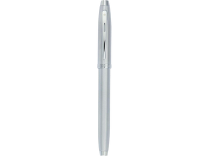 Sheaffer® 100 Brushed Chrome Roller Ball - Silver - Roller Ball Pens