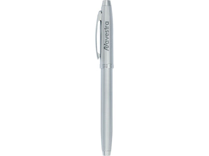 Sheaffer® 100 Brushed Chrome Roller Ball - Silver - Roller Ball Pens