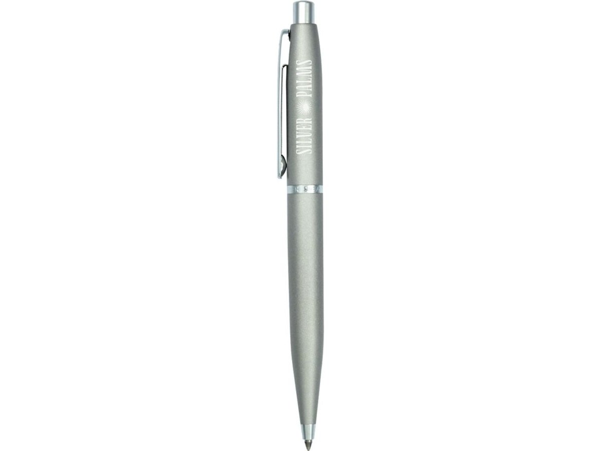 Sheaffer® VFM Brushed Chrome Ballpoint - Ballpoint Pens - SwagWear