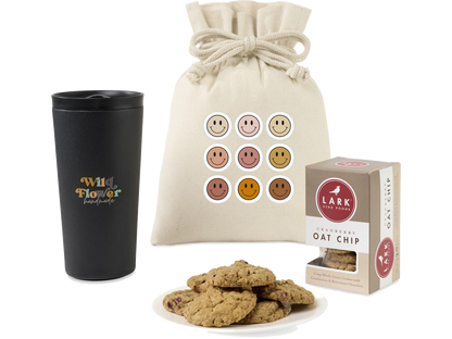 Sip Snack & Inspire Gift Set - Black - Food Gift Sets