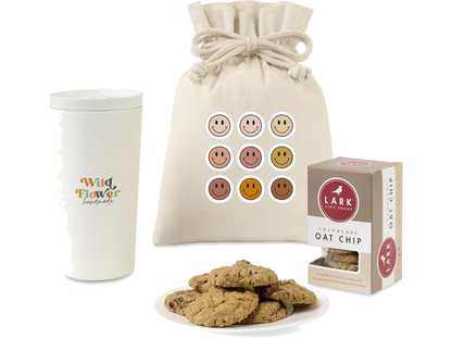 Sip Snack & Inspire Gift Set - Light Peach - Food Gift Sets