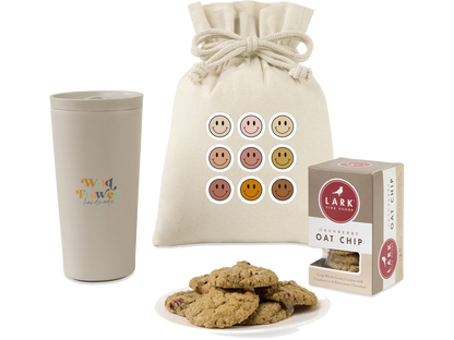 Sip Snack & Inspire Gift Set - Taupe - Food Gift Sets