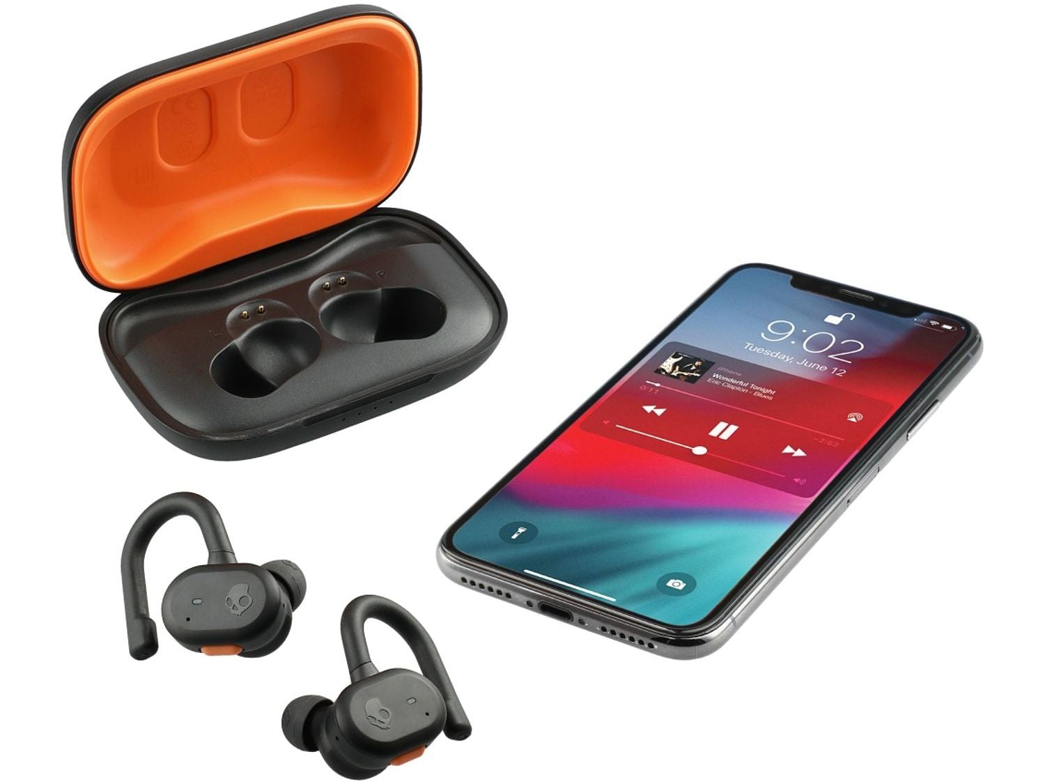 Skullcandy Push Active True Wireless Sport Earbuds - Black - Earbuds
