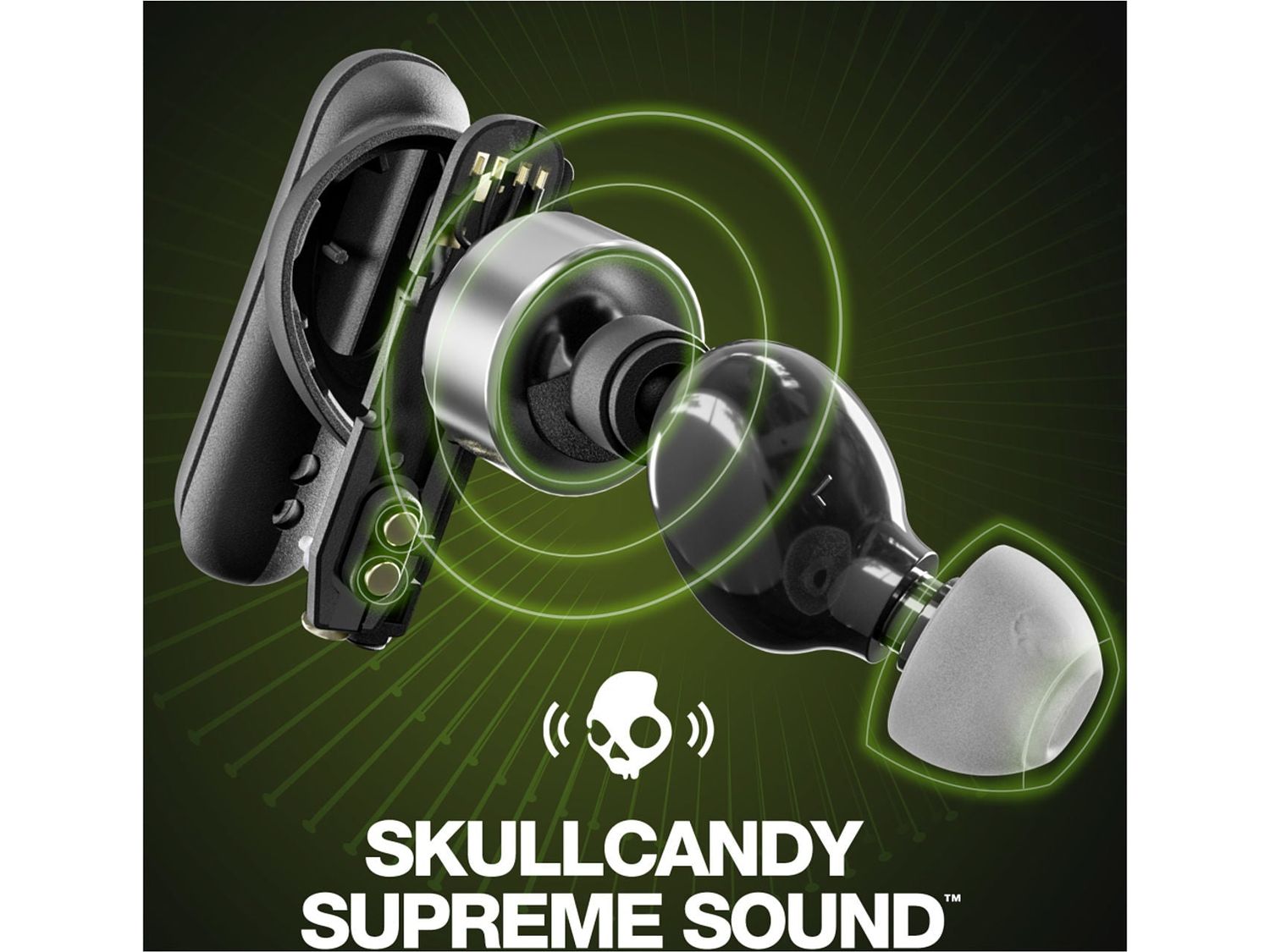 Skullcandy Smokin’ Buds True Wireless Earbuds - Black - Earbuds